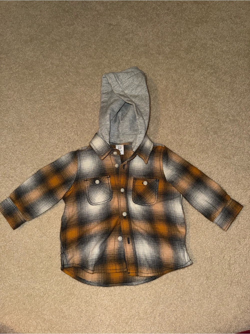 Baby’s Hooded Flannel